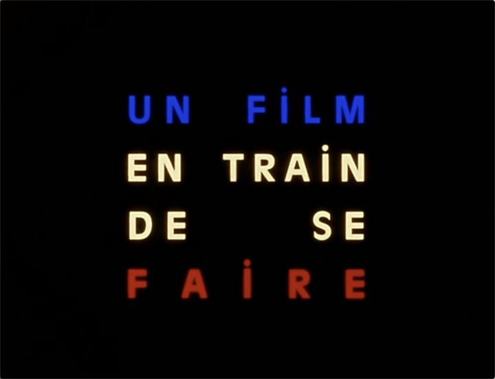 un film en train de se faire